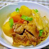 韓国風フライパンで作る♪豚キム肉じゃが